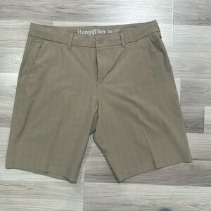 Hang Ten Mens Slim Fit Golf Shorts Sz 36